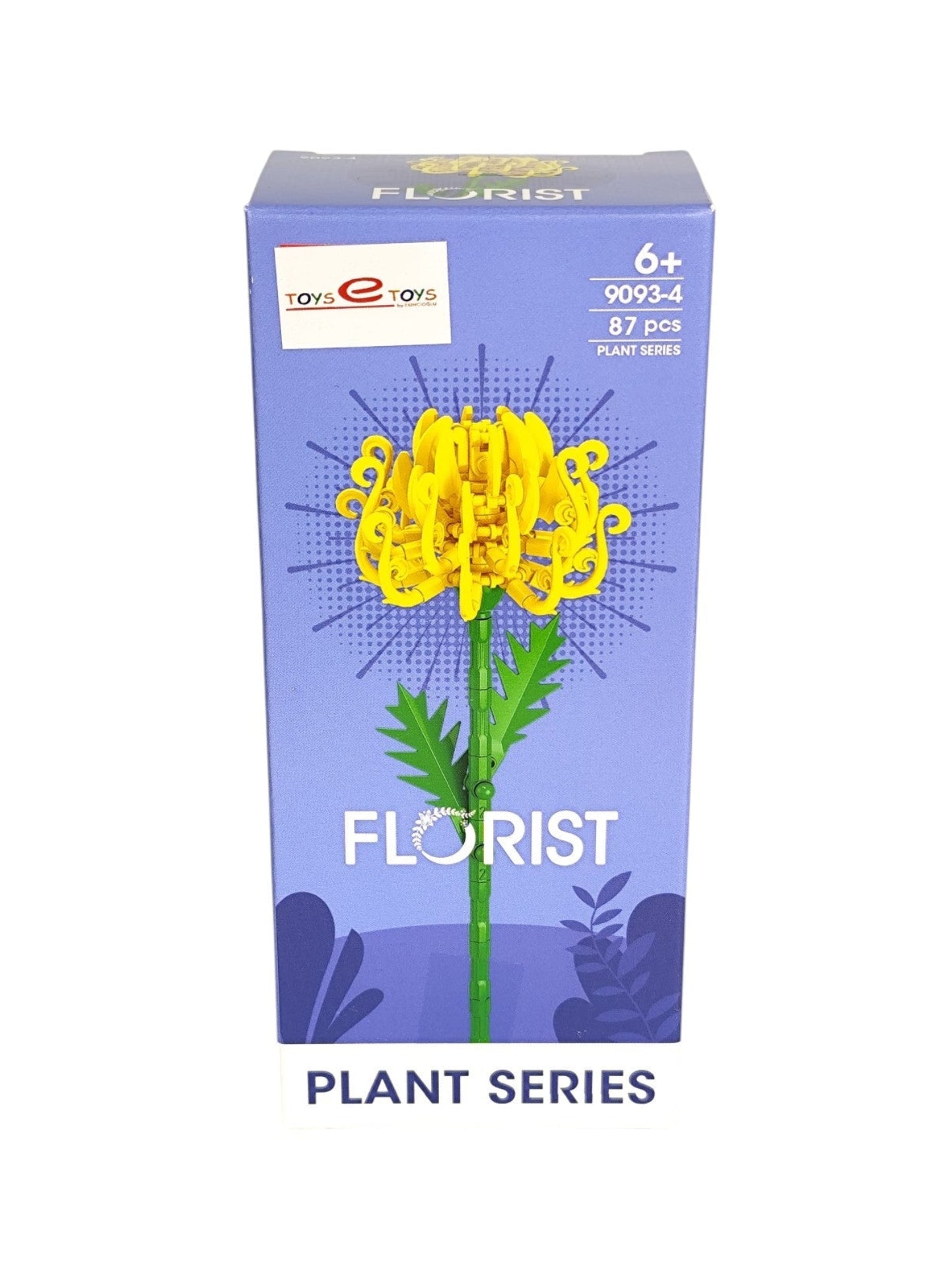 Florist Çiçek Blok Figür Chrysanthemum