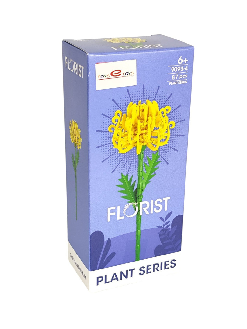 Florist Çiçek Blok Figür Chrysanthemum