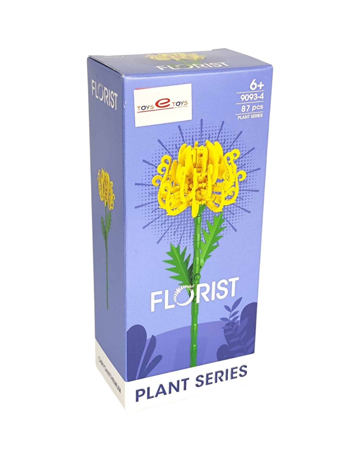 Florist Çiçek Blok Figür Chrysanthemum