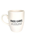 Erkek Kardeş Oval Kupa