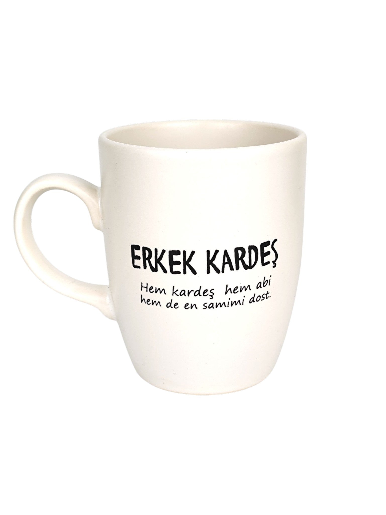 Erkek Kardeş Oval Kupa