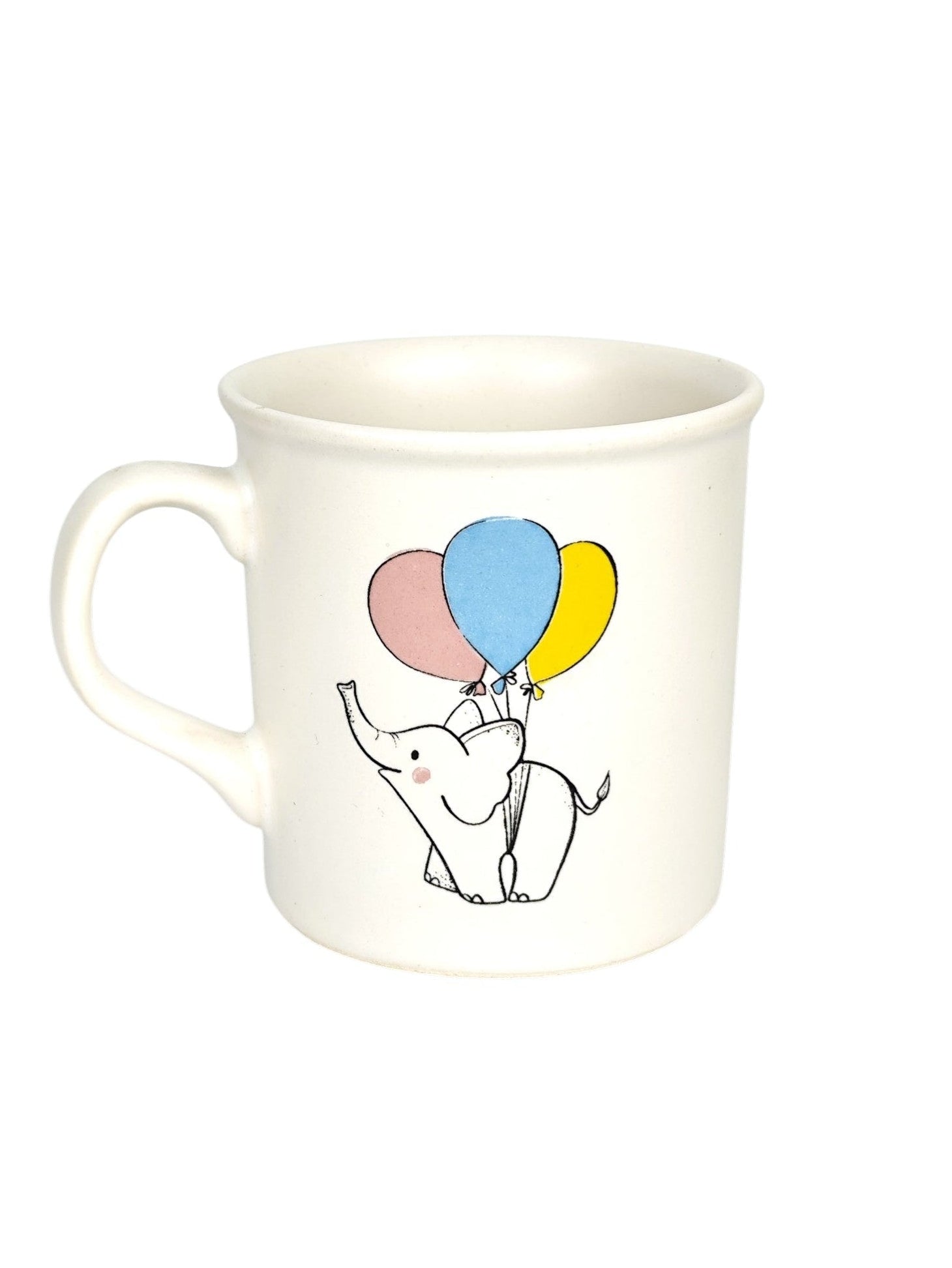 Balonlu Fil Oval Kupa