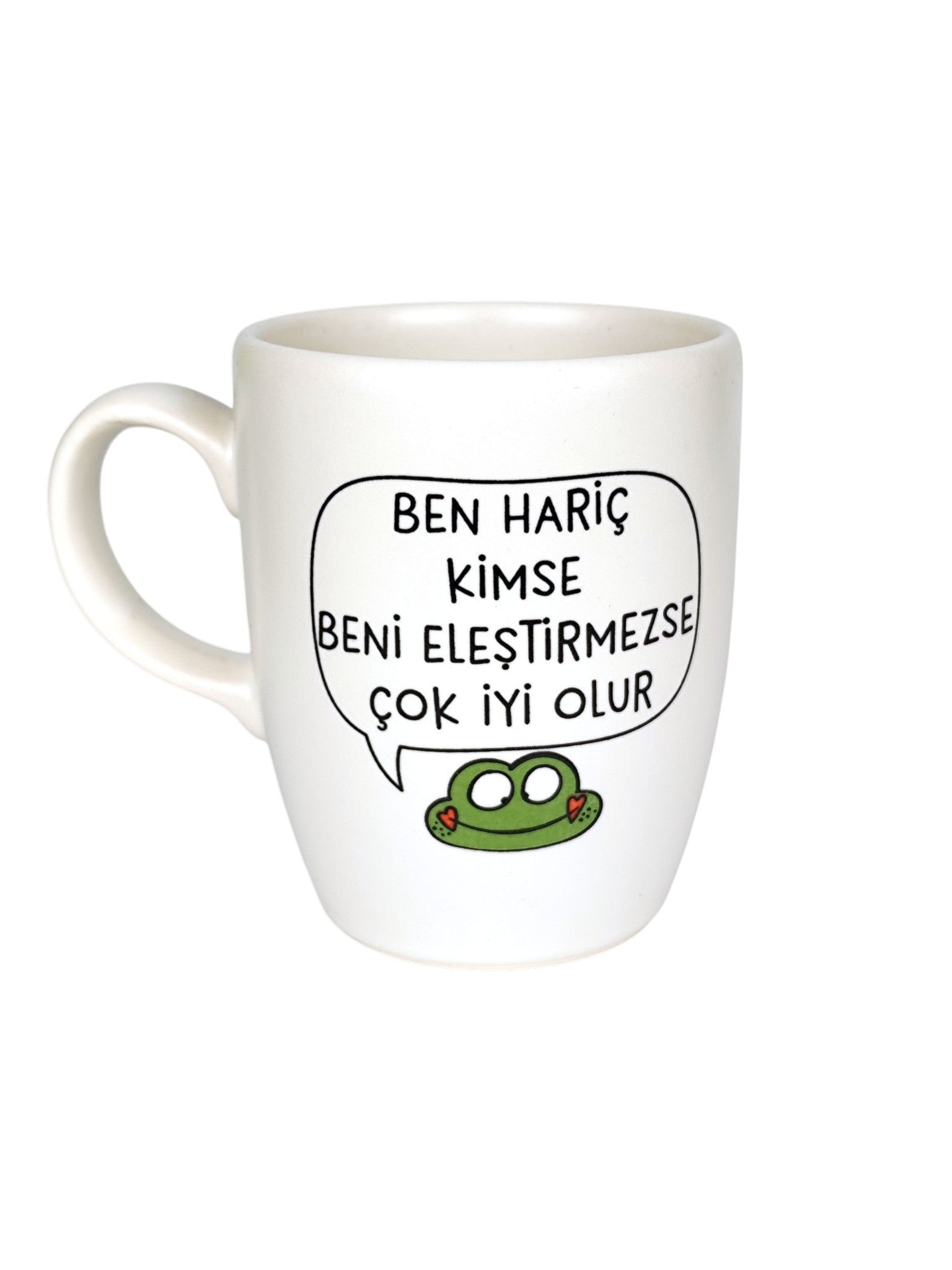 Ben Hariç Kimse Beni Eleştirmezse Çok İyi Olur Oval Kupa
