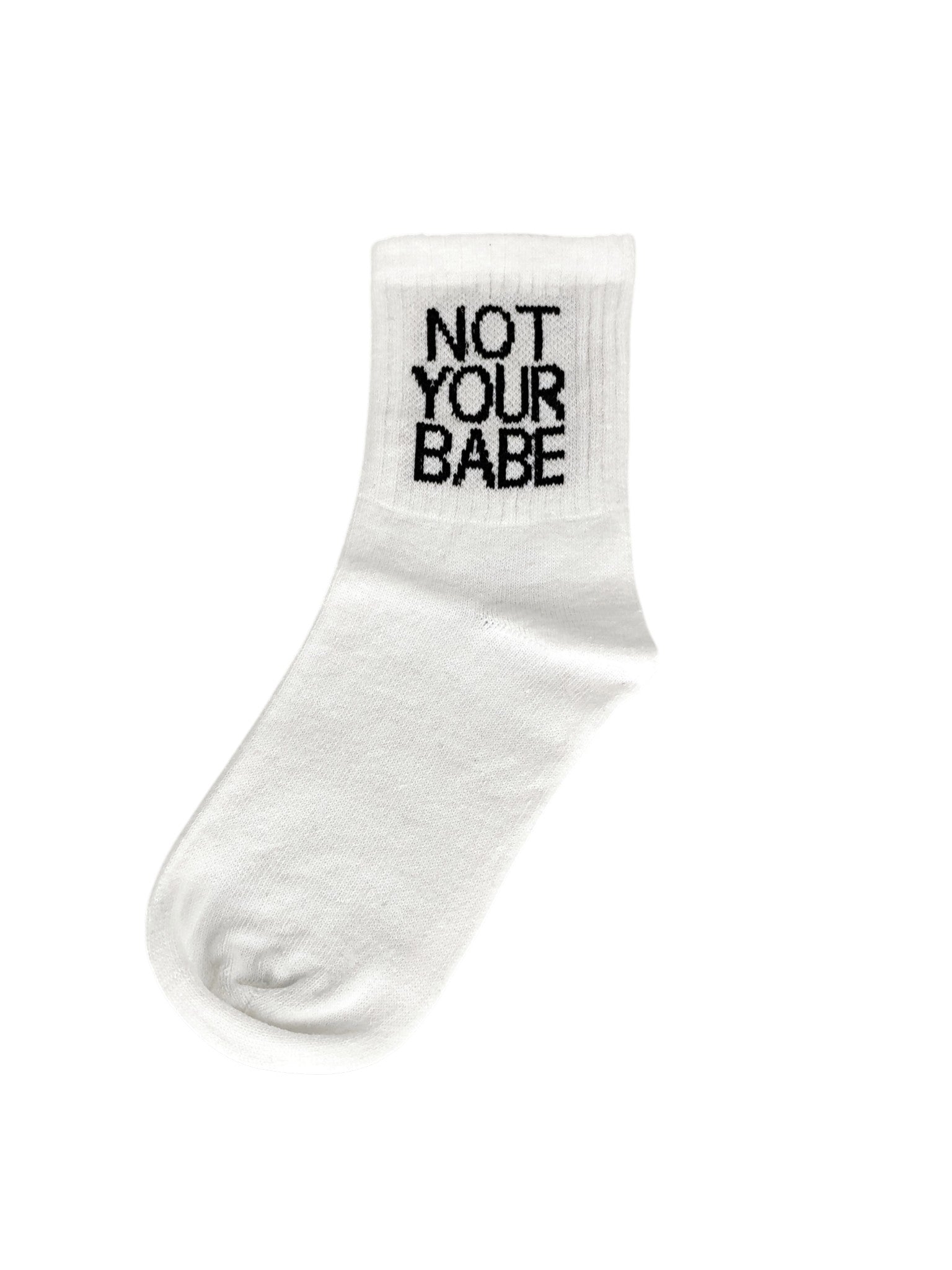 Not Your Babe Soket Çorap 36-44
