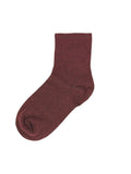 Bordo Soket Çorap 36-41