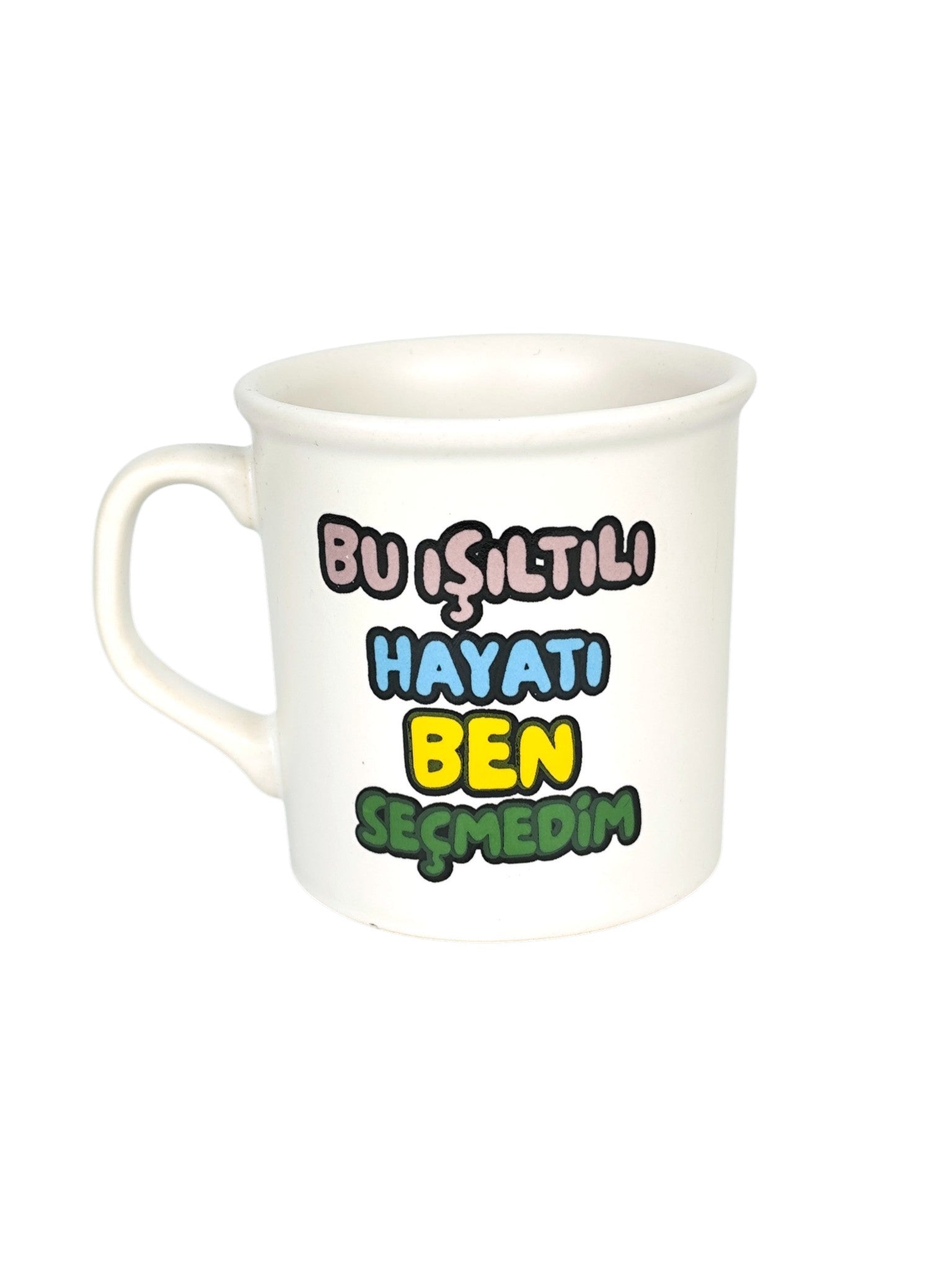 Bu Işıltılı Hayatı Ben Seçmedim Oval Kupa