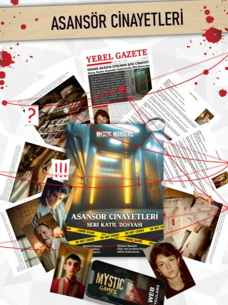 Asansör Cinayetleri-Dedektif Cinayet Çözme Oyunu
