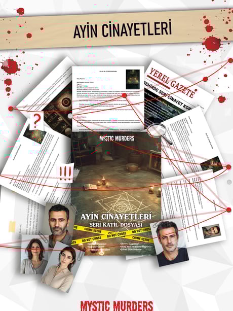 Ayin Cinayetleri-Dedektif Cinayet Çözme Oyunu