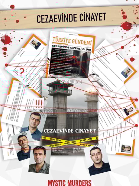 Cezaevinde Cinayet-Dedektif Cinayet Çözme Oyunu
