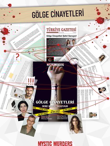 Gölge Cinayetleri-Dedektif Cinayet Çözme Oyunu