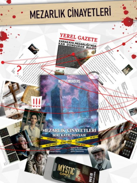 Mezarlık Cinayetleri-Dedektif Cinayet Çözme Oyunu