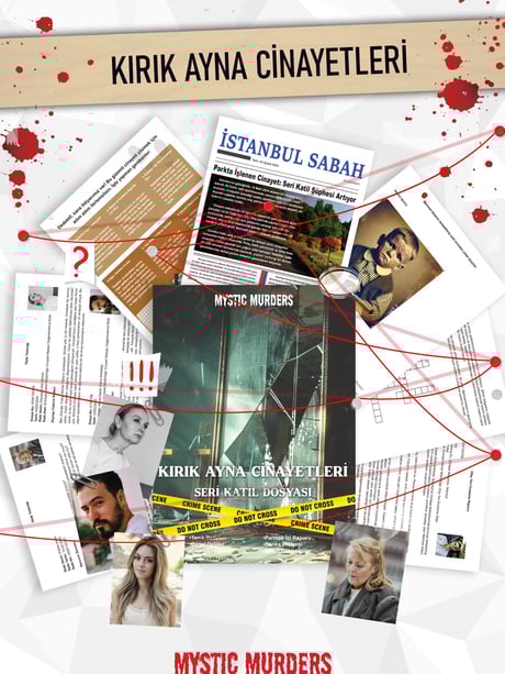 Kırık Ayna Cinayetleri-Dedektif Cinayet Çözme Oyunu