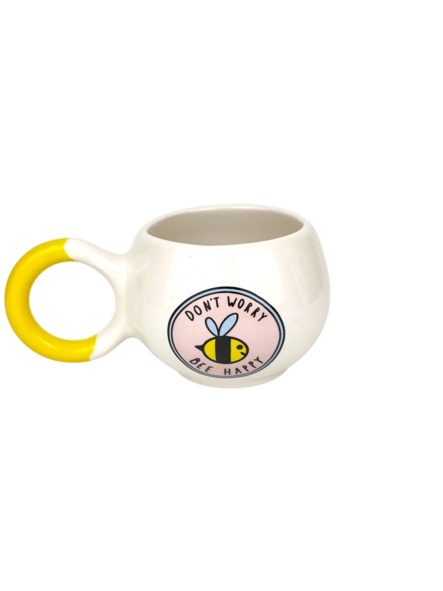 Don't Worry Bee Happy Baloncuk Kupa