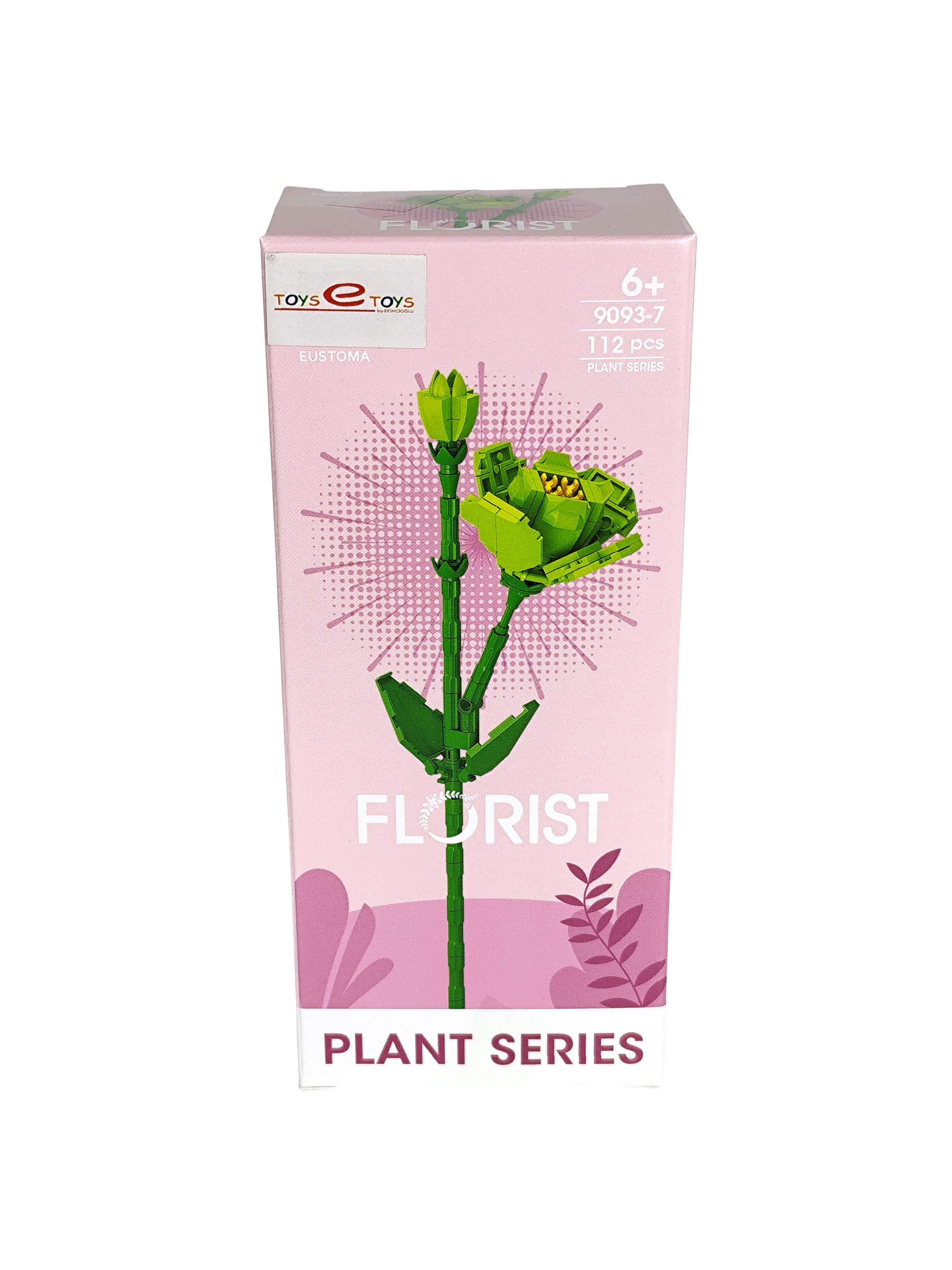 Florist Çiçek Blok Figür Eustoma Çiçeği