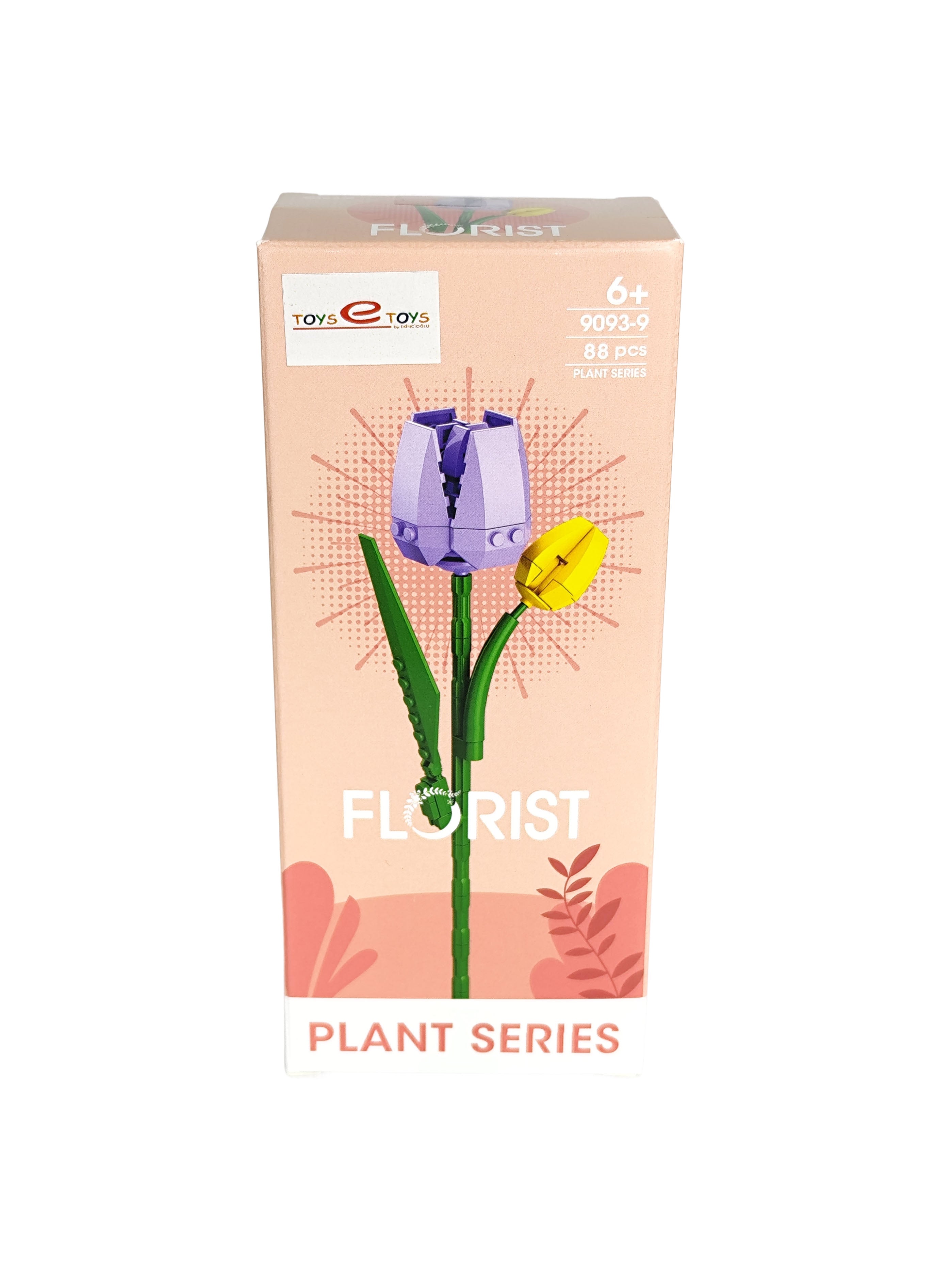 Florist Çiçek Blok Figür Lale