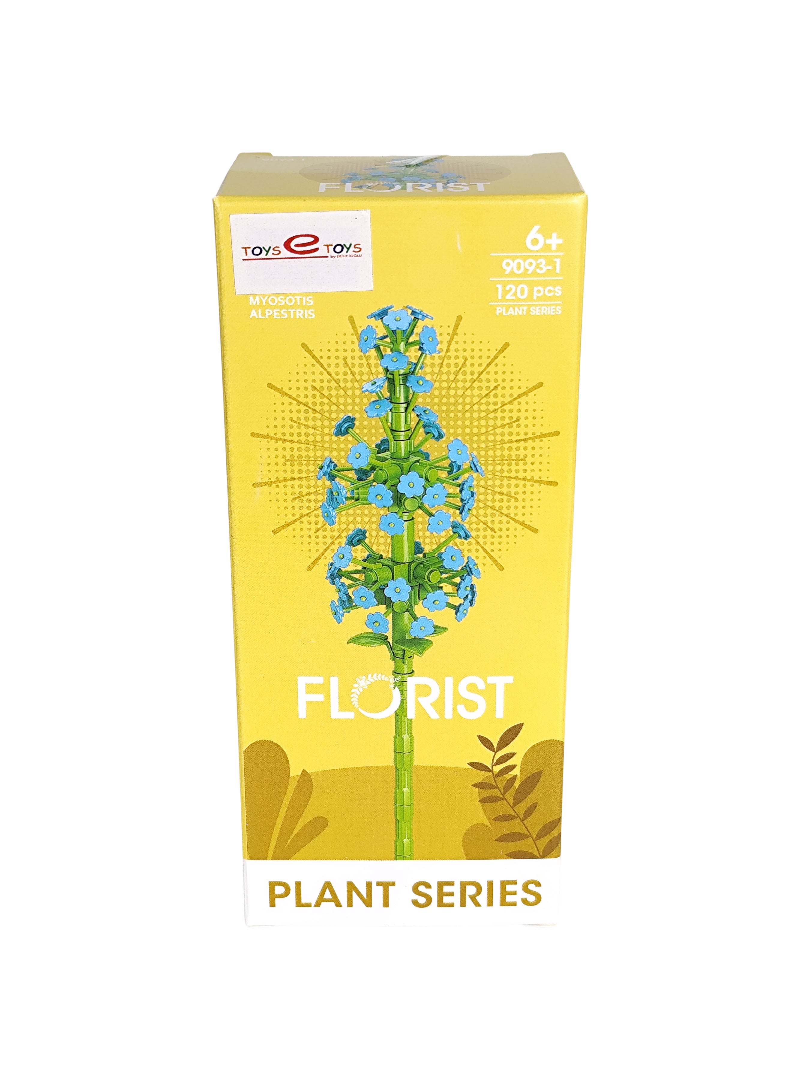 Florist Çiçek Blok Figür Unutma Beni Çiçeği