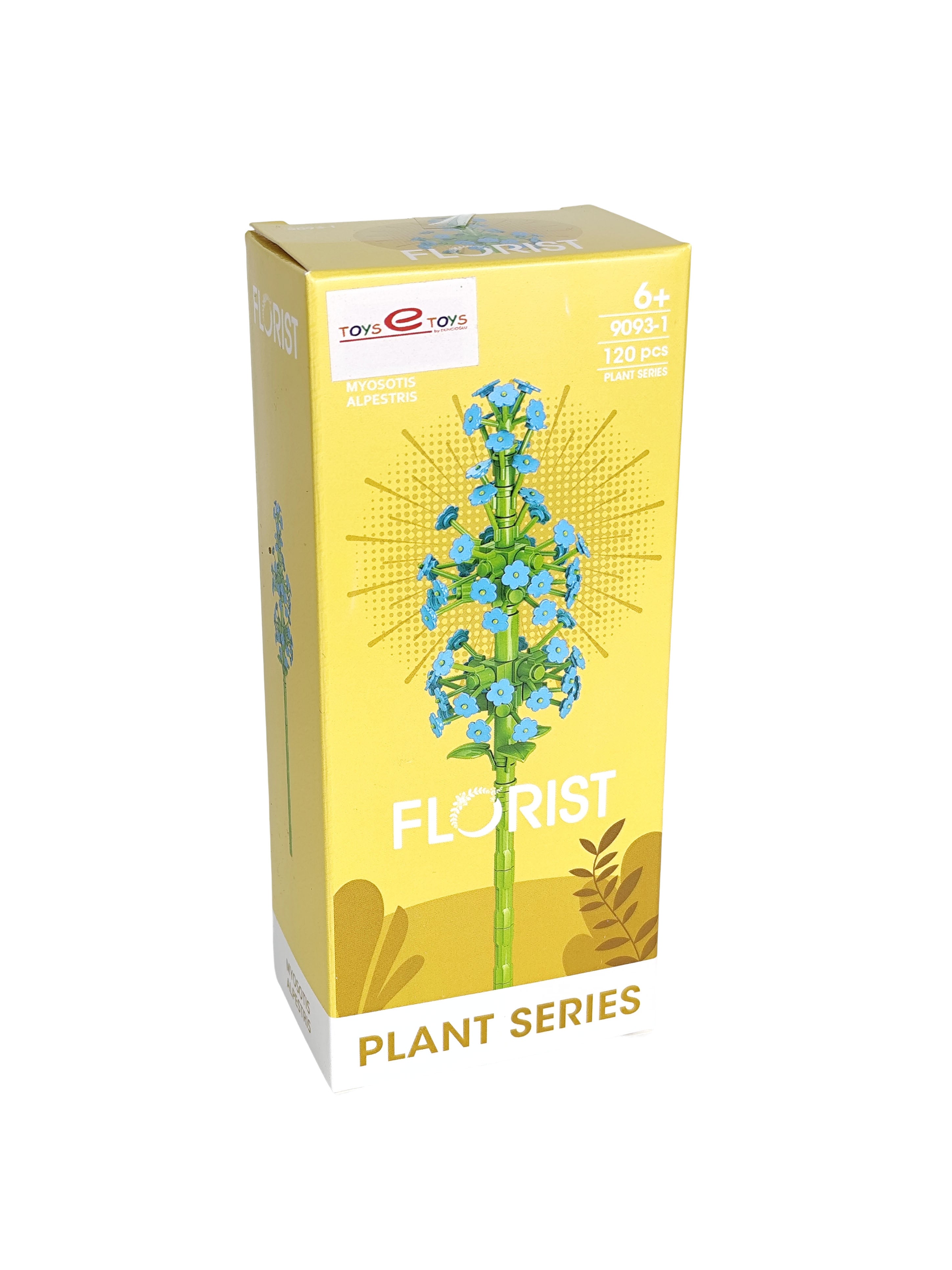 Florist Çiçek Blok Figür Unutma Beni Çiçeği
