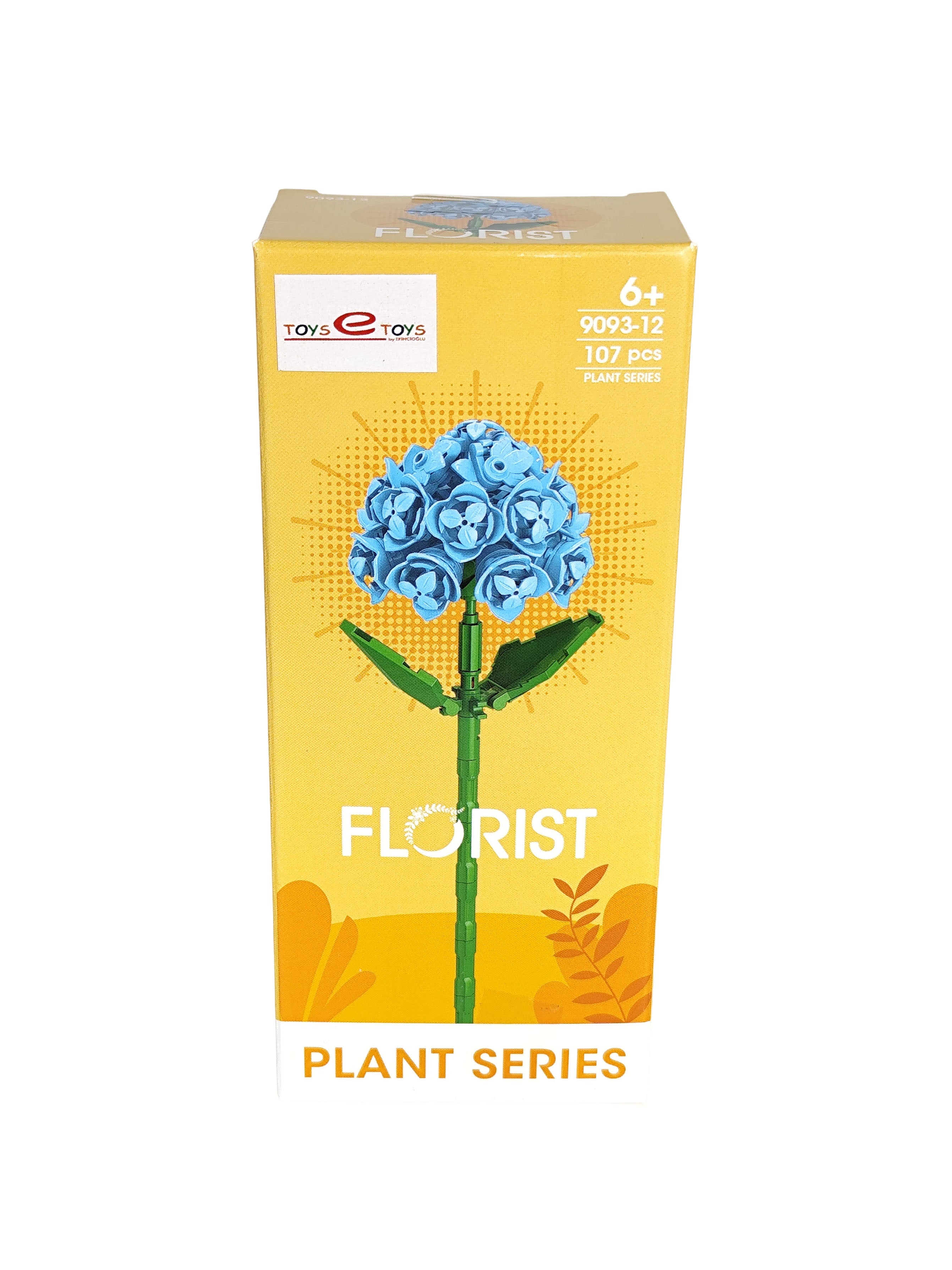 Florist Çiçek Blok Figür Ortanca Çiçeği