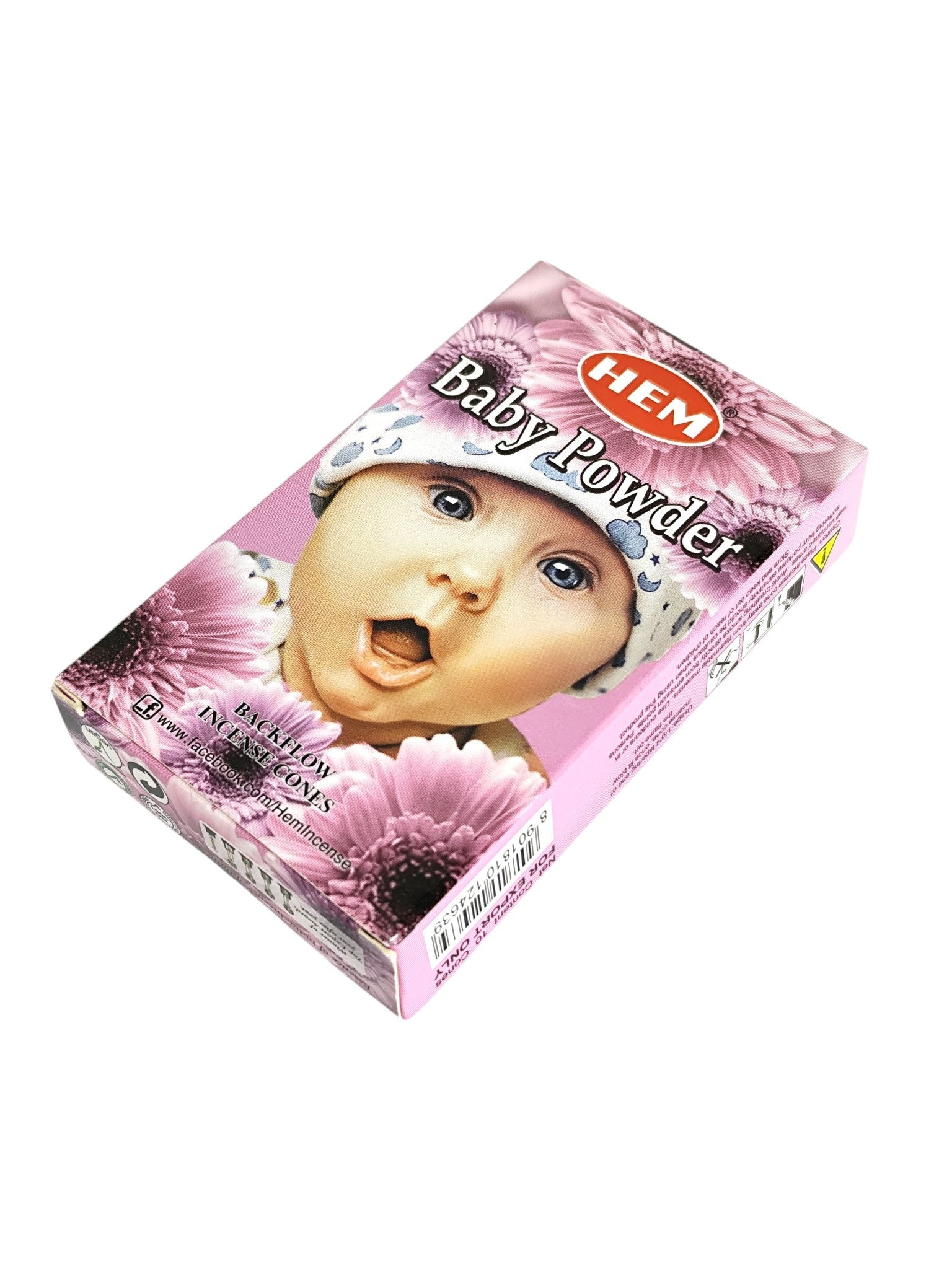 Baby Powder Geri Akışlı Tütsü