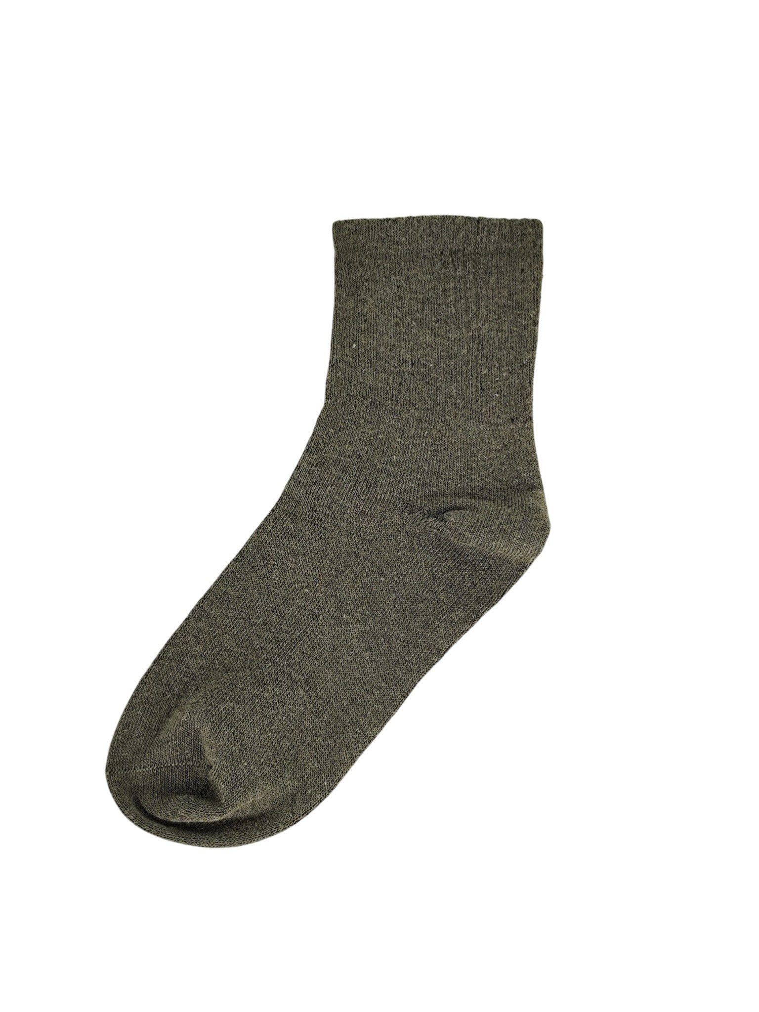 Koyu Yeşil Soket Çorap 36-41