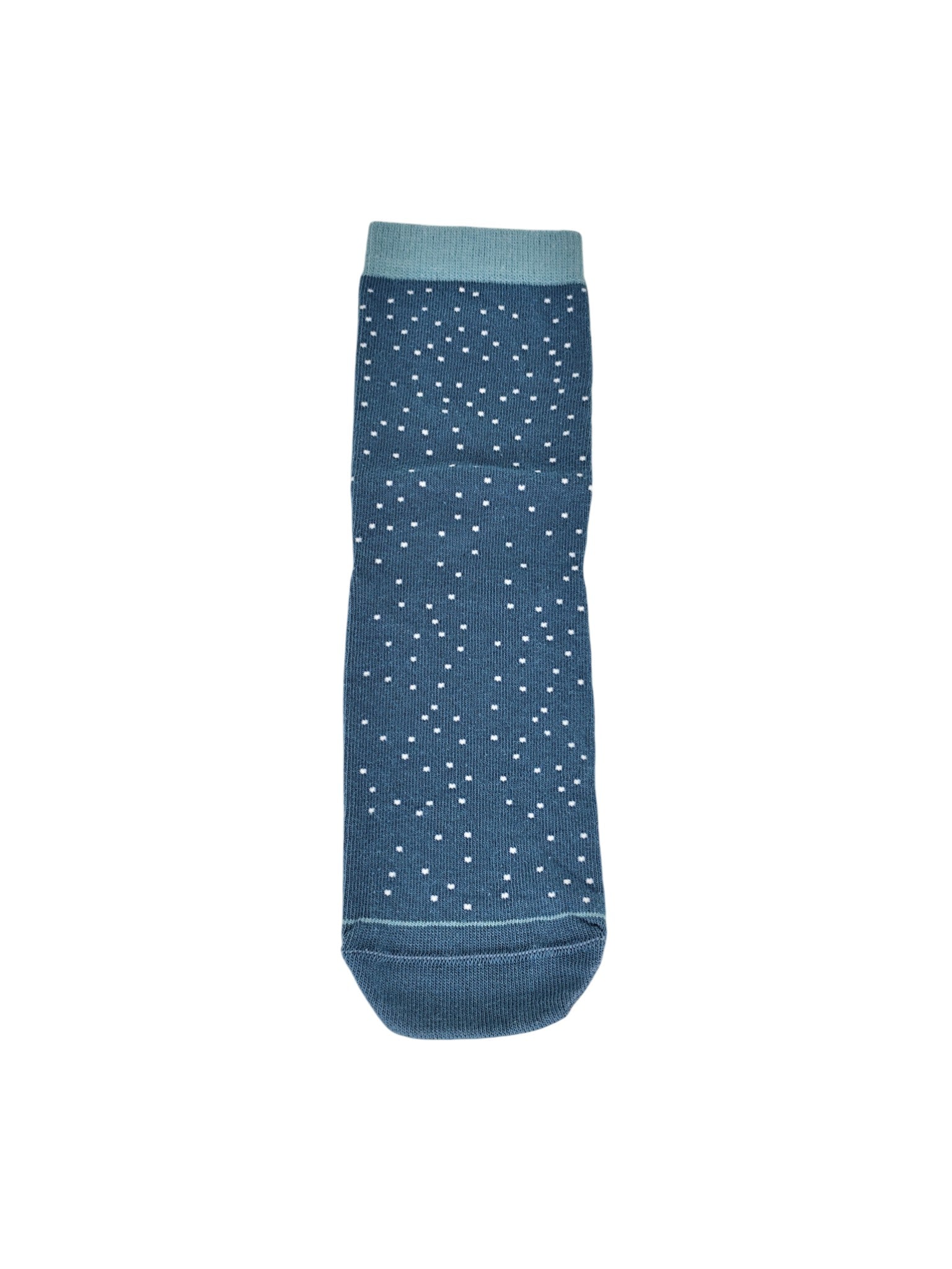 Mavi Puantiyeli Soket Çorap 36-41