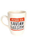 Merhaba Ben Kahvenin Kölesiyim Oval Kupa