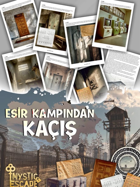 Esir Kampında Kaçış-Mystic Escape Kaçış Oyunu