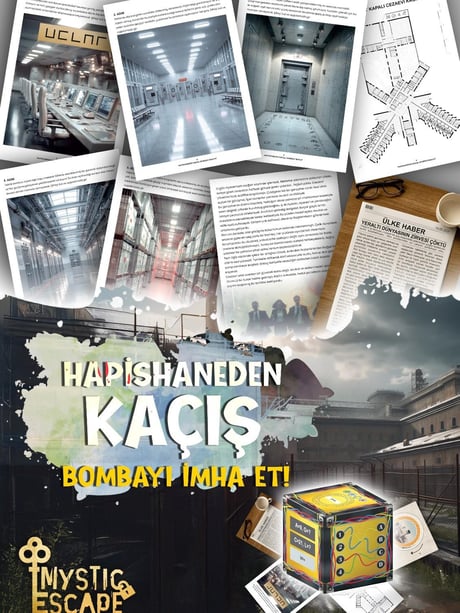 Hapishaneden Kaçış-Mystic Escape Kaçış Oyunu
