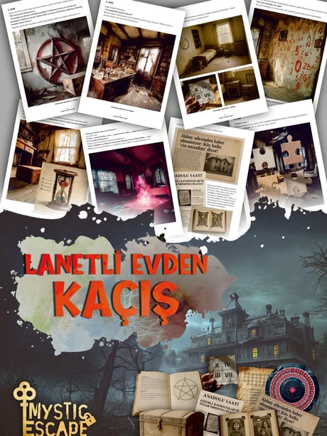Lanetli Evden Kaçış-Mystic Escape Kaçış Oyunu