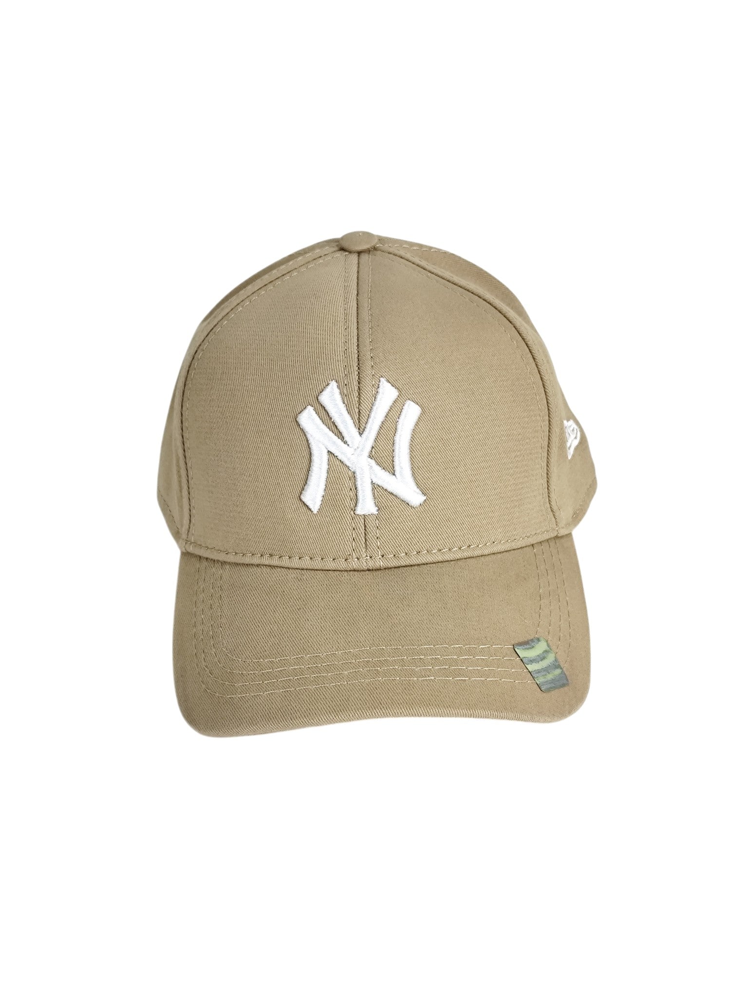 New York Yankees Nakışlı Bej Kep