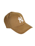 New York Yankees Nakışlı Kahverengi Kep