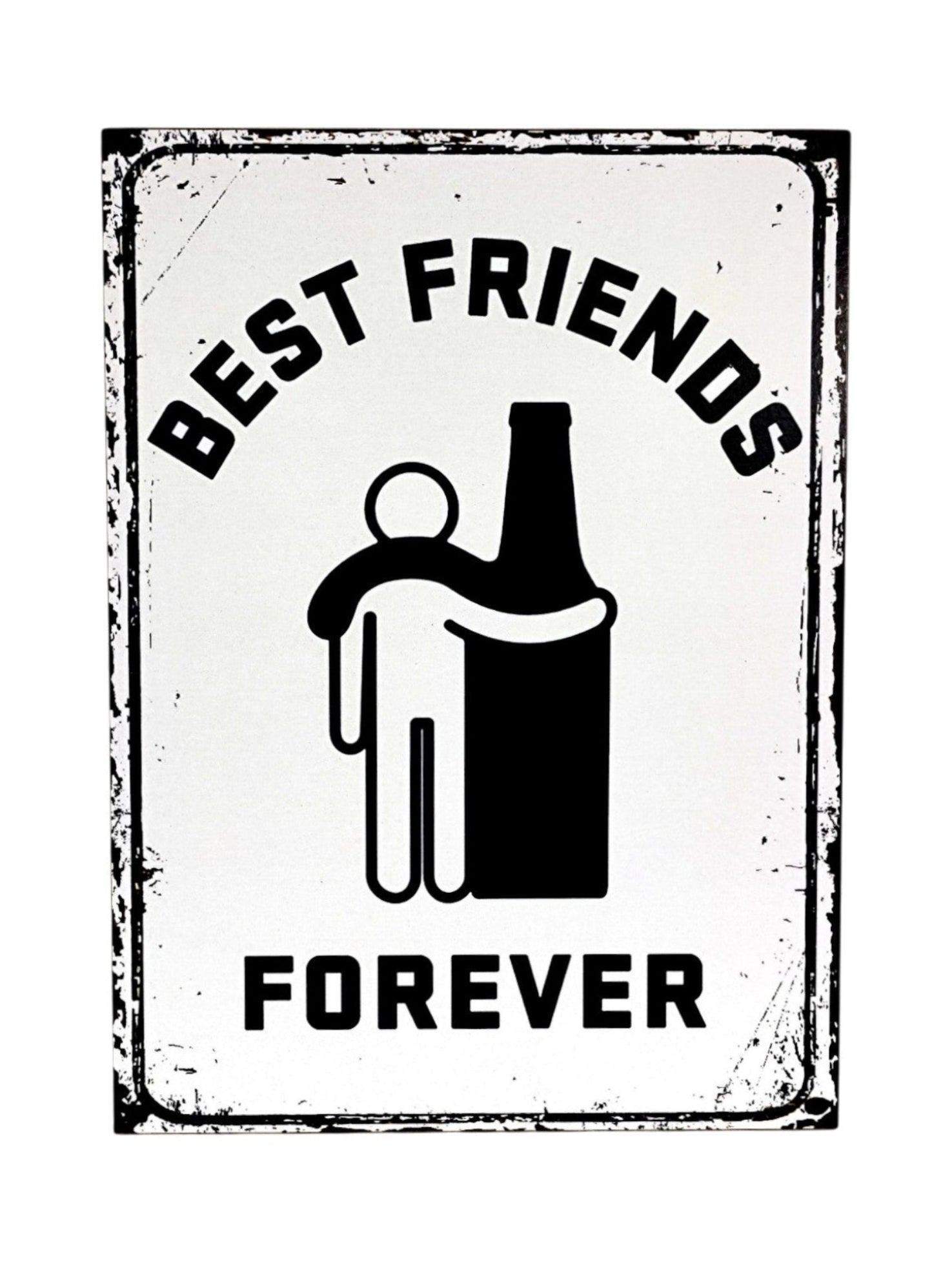 Best Friends Forever Ahşap Tablo