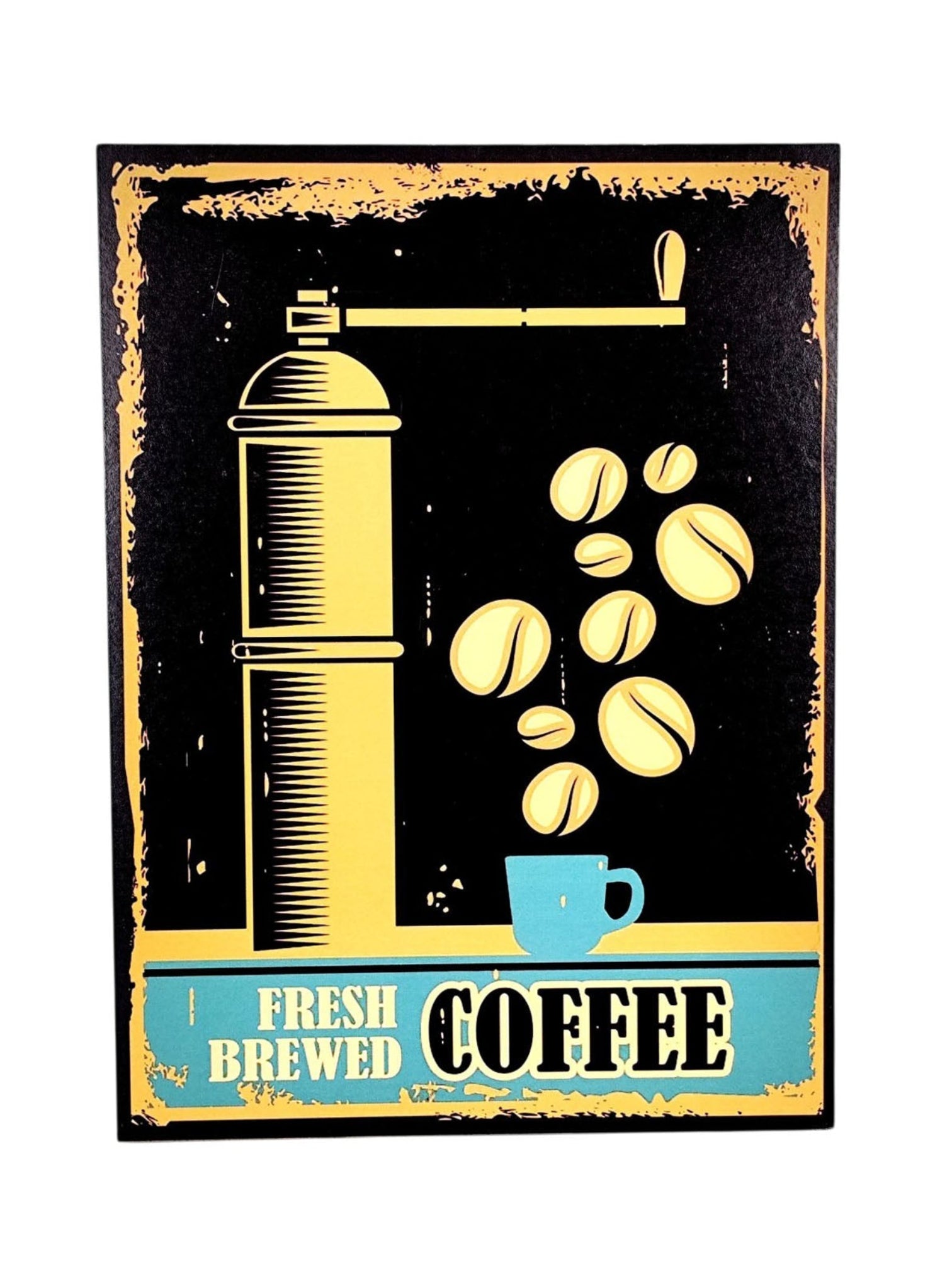 Coffe Ahşap Tablo