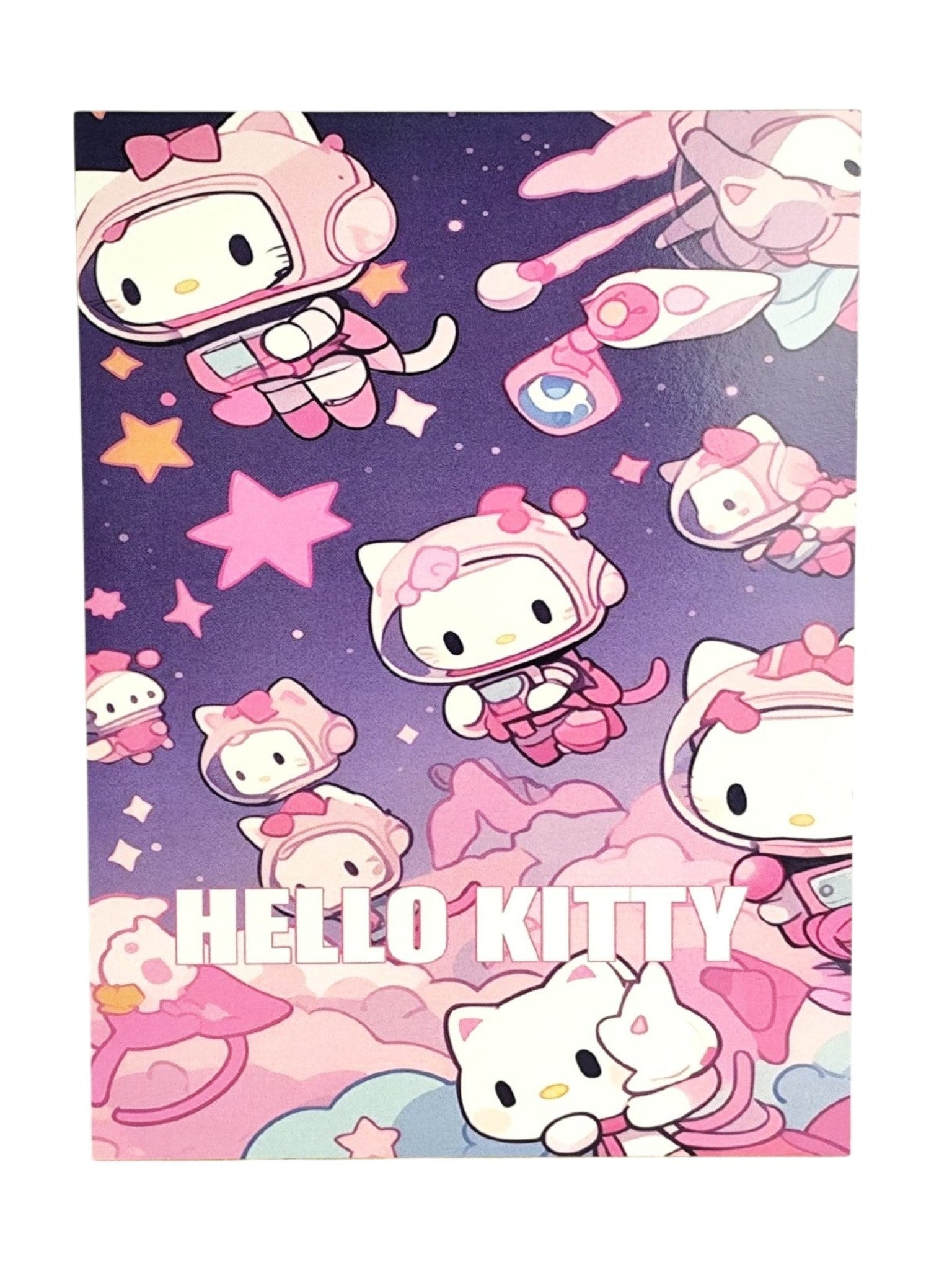 Hello Kitty Ahşap Tablo