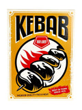 Kebab Ahşap Tablo