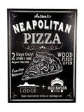Neapolitan Pizza Ahşap Tablo
