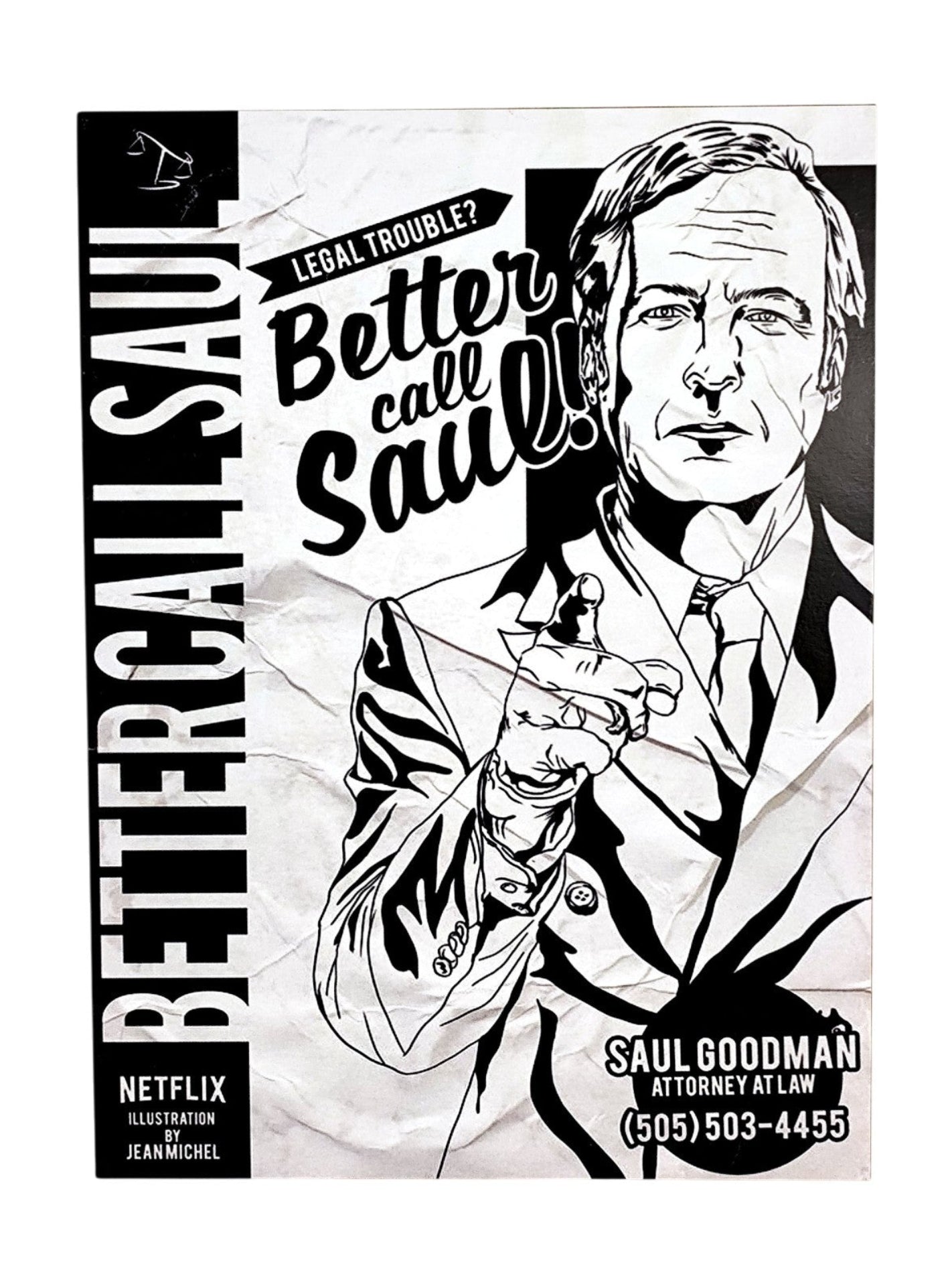 Saul Goodman Ahşap Tablo