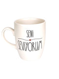 Seni Seviyorum Oval Kupa