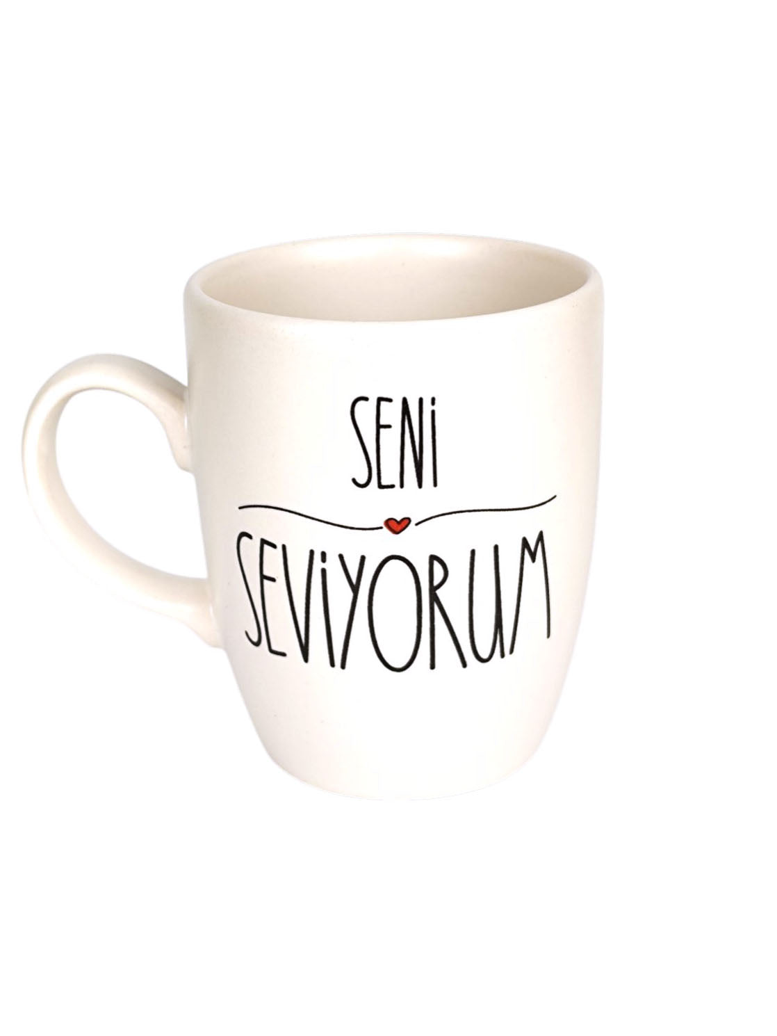 Seni Seviyorum Oval Kupa