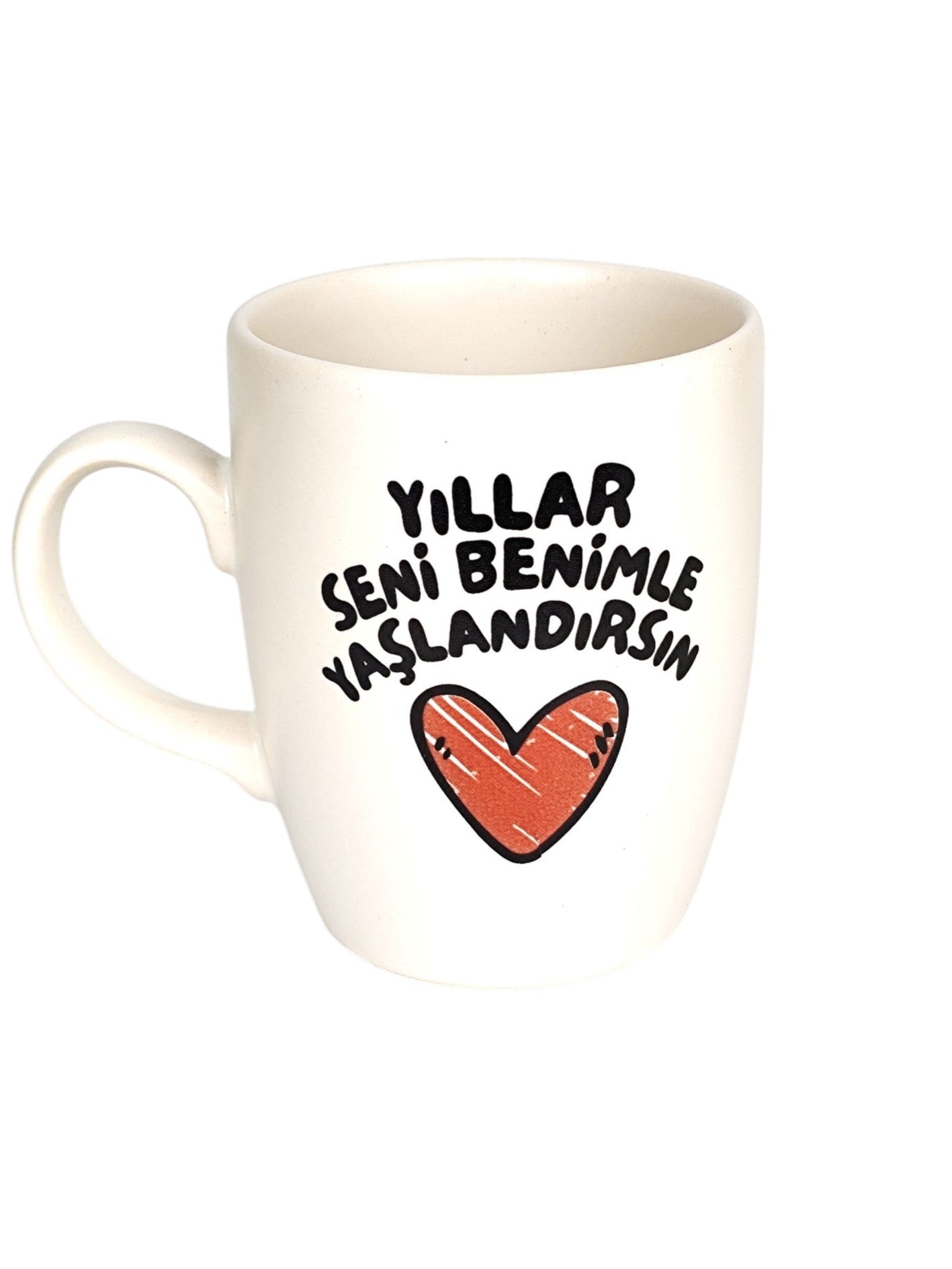 Yıllar Seni Benimle Yaşlandırsın Oval Kupa